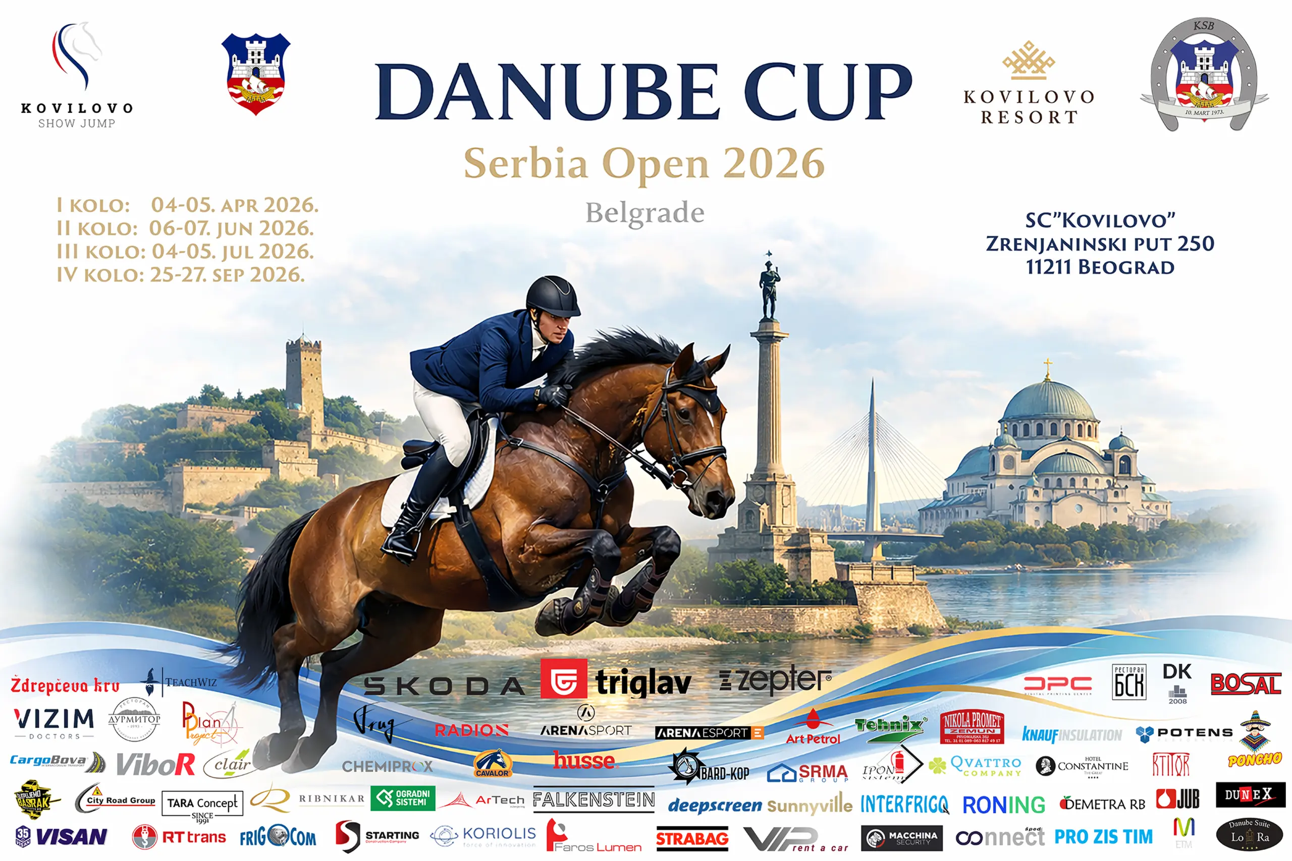 DANUBE CUP / SERBIA OPEN 2026 - I KOLO