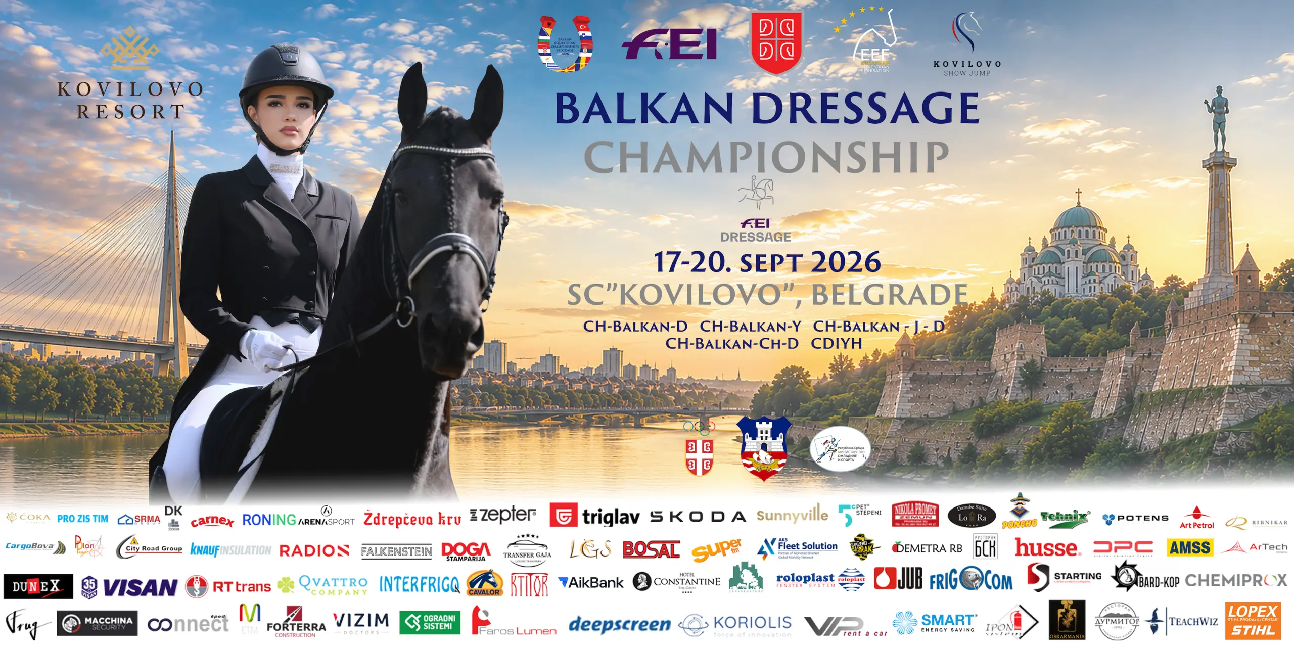 BALKAN EQUESTRIAN CHAMPIONSHIP DRESSAGE 2026